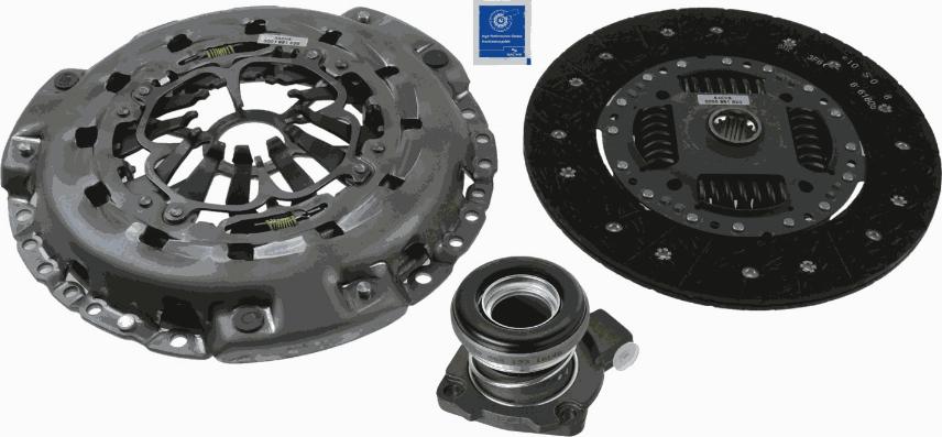 SACHS 3000 990 188 - Sajūga komplekts ps1.lv