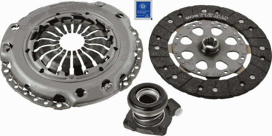 SACHS 3000 990 134 - Sajūga komplekts ps1.lv