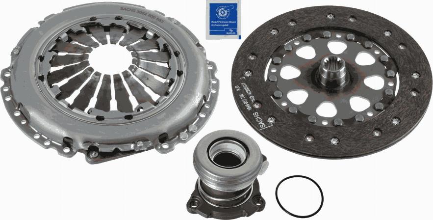 SACHS 3000 990 132 - Sajūga komplekts ps1.lv