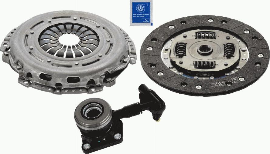 SACHS 3000 990 342 - Sajūga komplekts ps1.lv