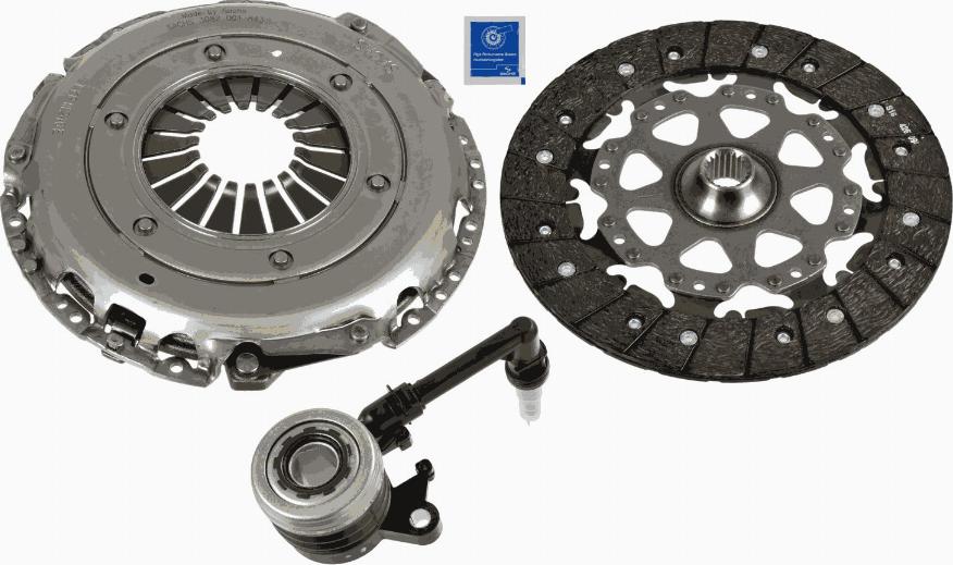 SACHS 3000 990 385 - Sajūga komplekts ps1.lv