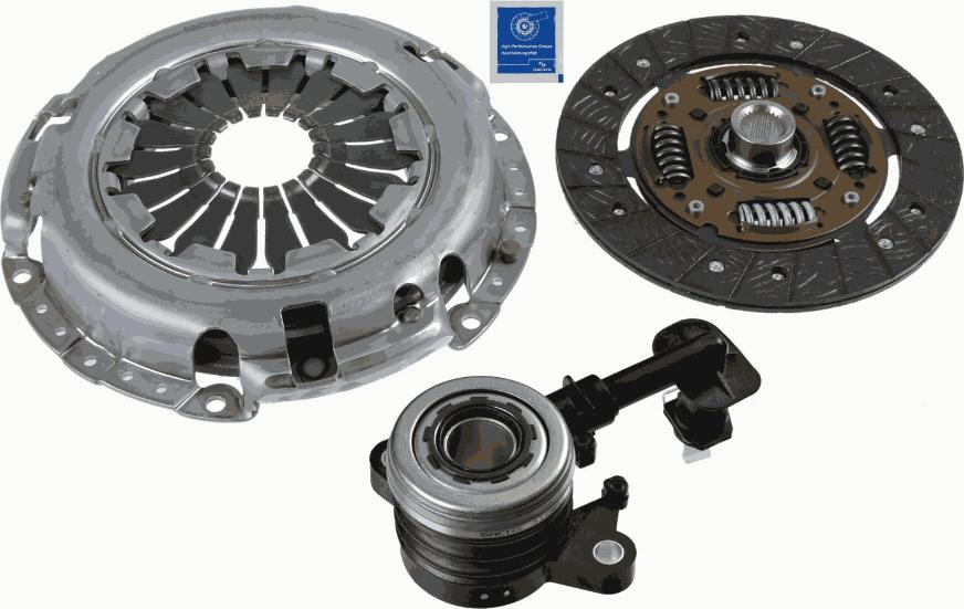 SACHS 3000 990 323 - Sajūga komplekts ps1.lv