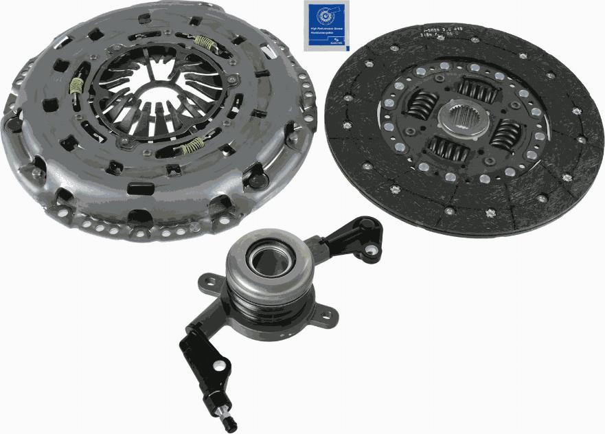 SACHS 3000 990 246 - Sajūga komplekts ps1.lv