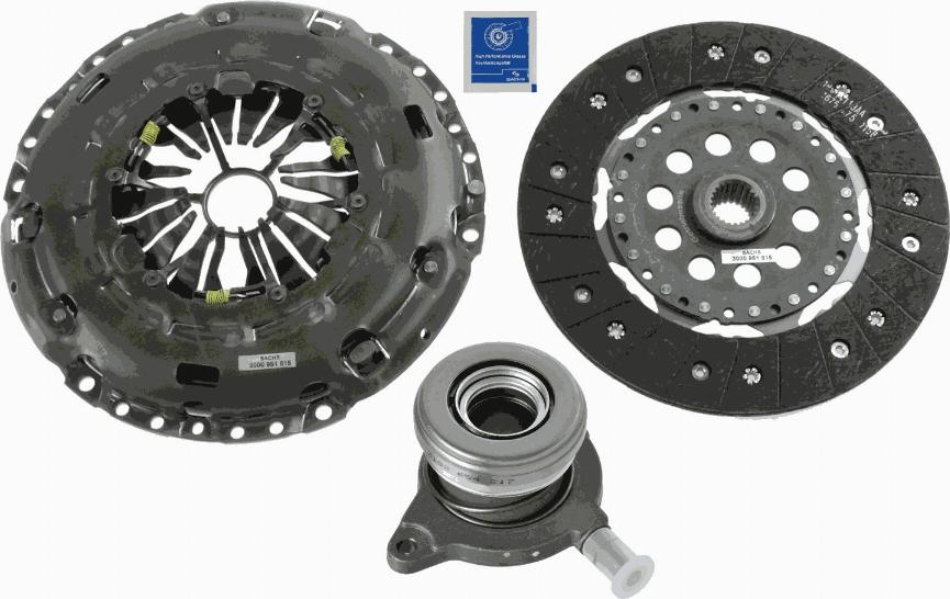 SACHS 3000 990 250 - Sajūga komplekts ps1.lv