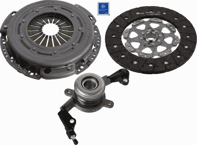 SACHS 3000 990 265 - Sajūga komplekts ps1.lv