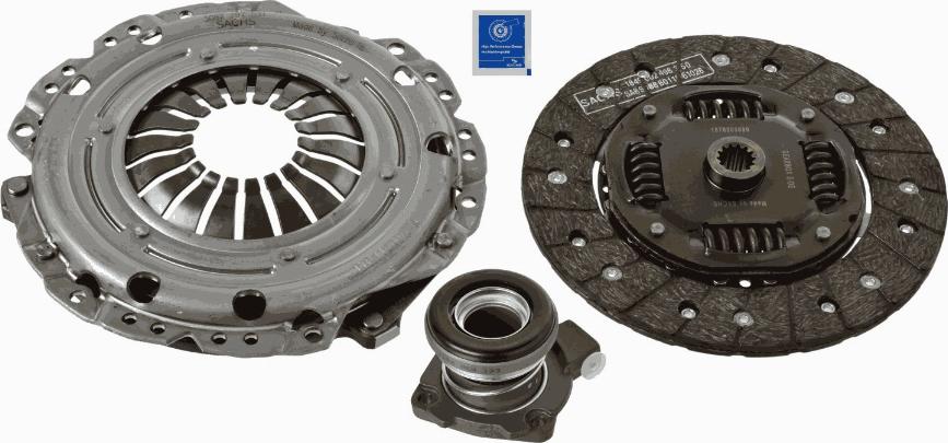 SACHS 3000 990 211 - Sajūga komplekts ps1.lv