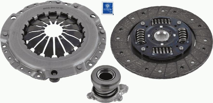 SACHS 3000 990 289 - Sajūga komplekts ps1.lv