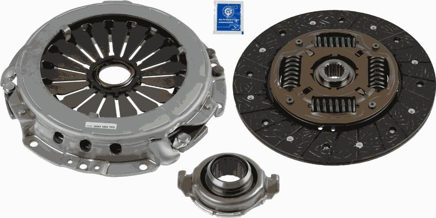 SACHS 3000 954 066 - Sajūga komplekts ps1.lv