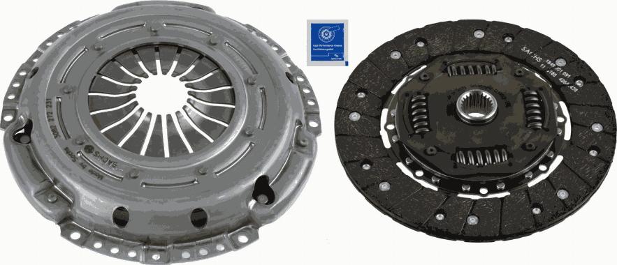 SACHS 3000 950 702 - Sajūga komplekts ps1.lv