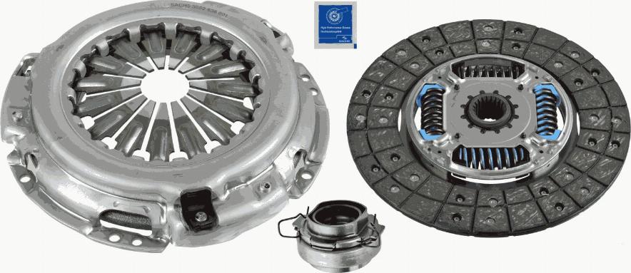 SACHS 3000 951 413 - Sajūga komplekts ps1.lv