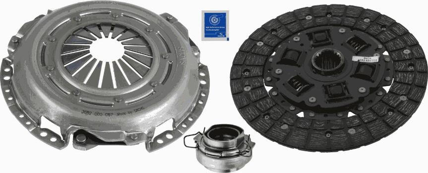 SACHS 3000 951 431 - Sajūga komplekts ps1.lv