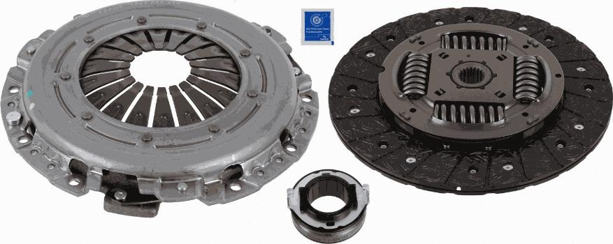 SACHS 3000 951 598 - Sajūga komplekts ps1.lv