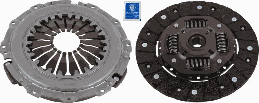 SACHS 3000 951 695 - Sajūga komplekts ps1.lv