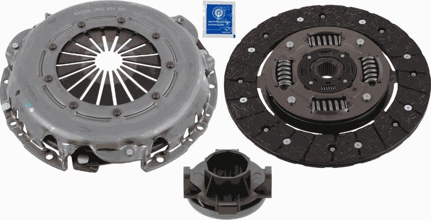 SACHS 3000 951 604 - Sajūga komplekts ps1.lv