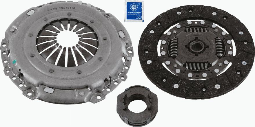 SACHS 3000 951 605 - Sajūga komplekts ps1.lv