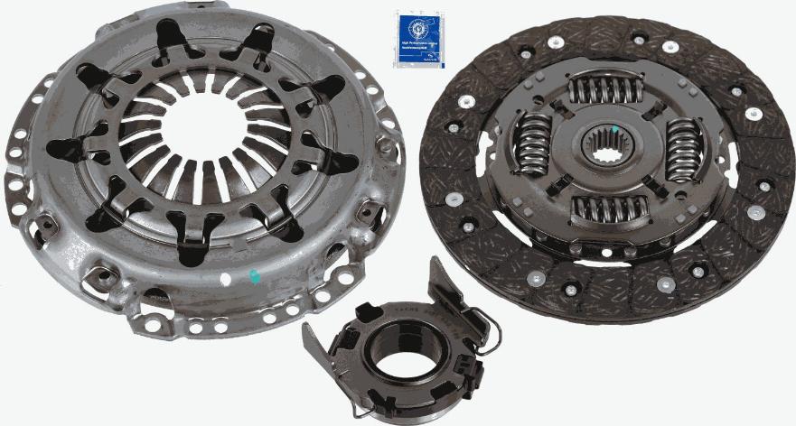 SACHS 3000 951 602 - Sajūga komplekts ps1.lv