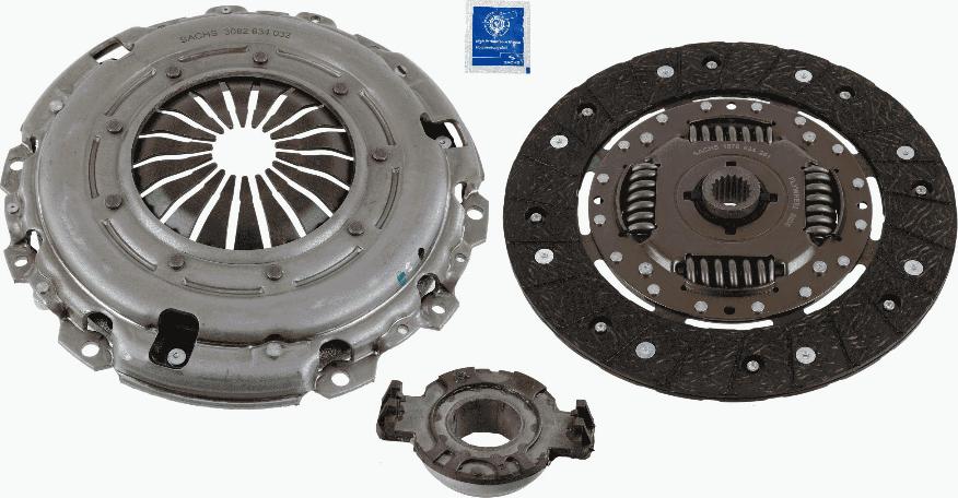 SACHS 3000 951 626 - Sajūga komplekts ps1.lv