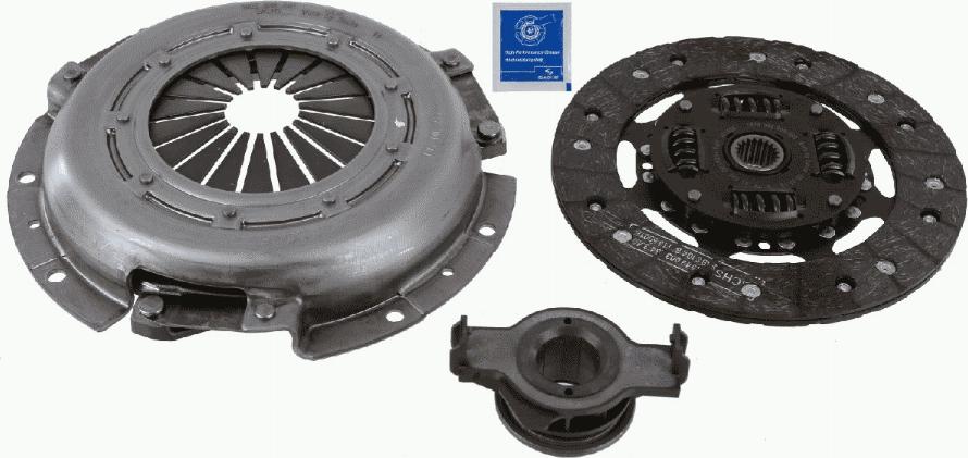 SACHS 3000 951 065 - Sajūga komplekts ps1.lv