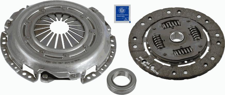 SACHS 3000 951 002 - Sajūga komplekts ps1.lv