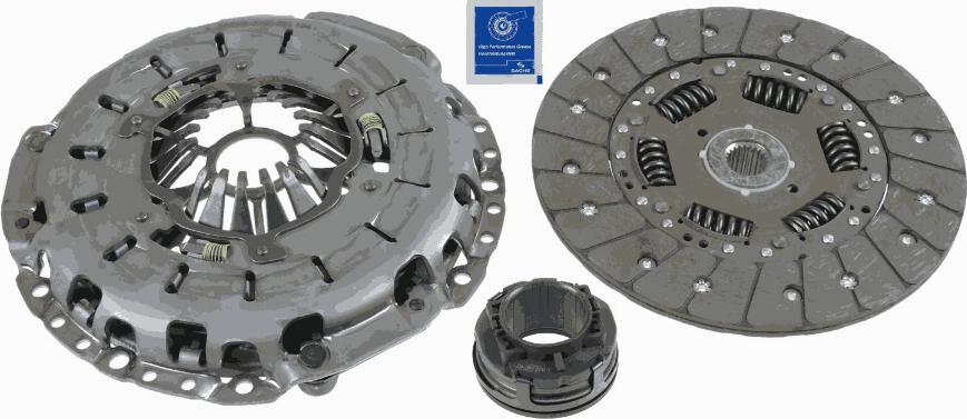 SACHS 3000 951 164 - Sajūga komplekts ps1.lv