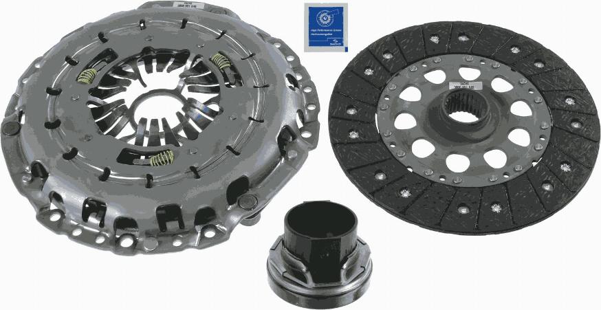 SACHS 3 000 951 845 - Sajūga komplekts ps1.lv