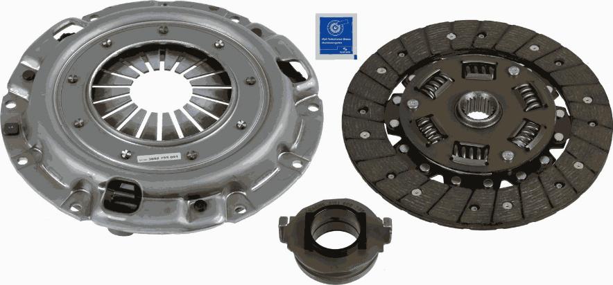 SACHS 3000 951 734 - Sajūga komplekts ps1.lv