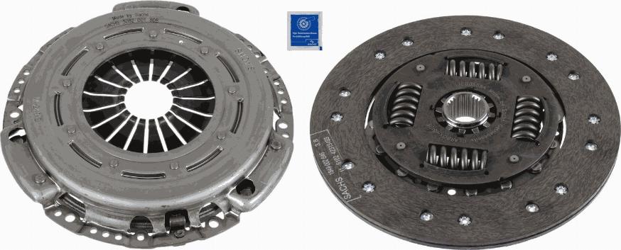 SACHS 3000 970 034 - Sajūga komplekts ps1.lv