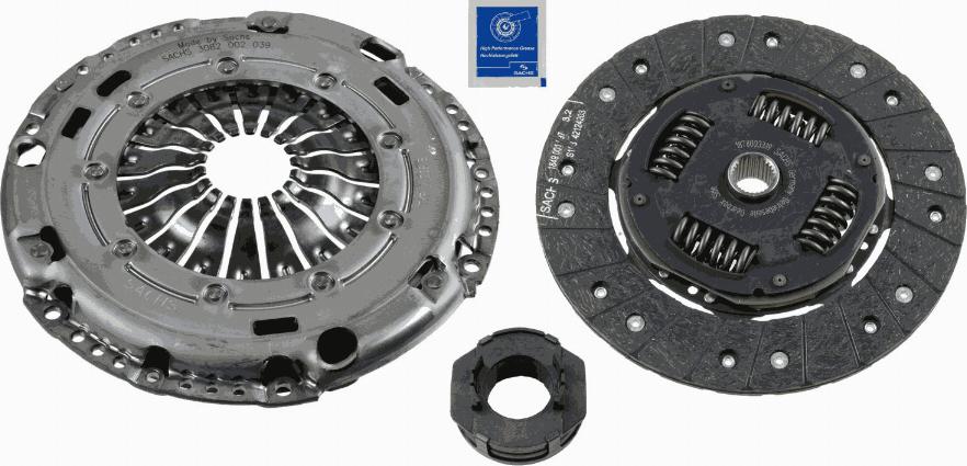 SACHS 3000 970 074 - Sajūga komplekts ps1.lv