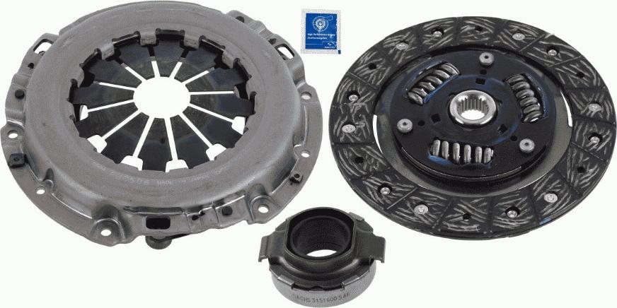 SACHS 3000 518 001 - Sajūga komplekts ps1.lv