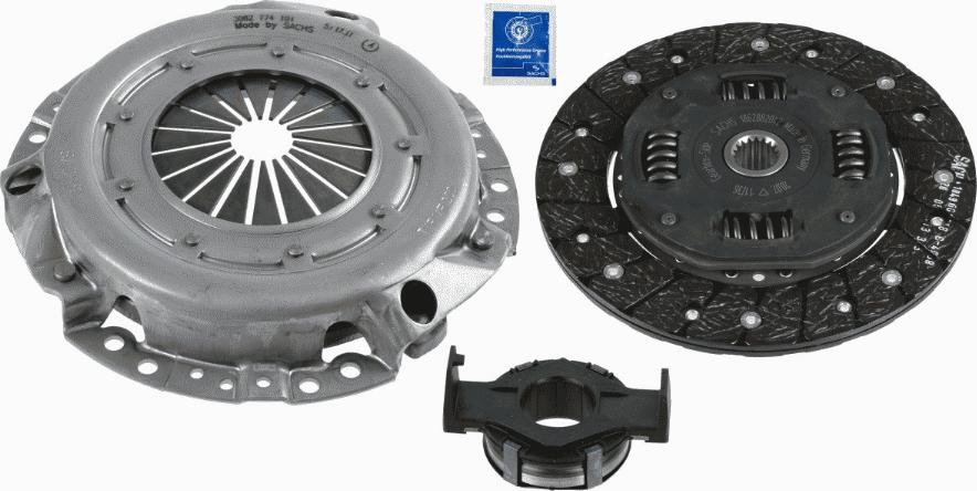 SACHS 3 000 108 002 - Sajūga komplekts ps1.lv