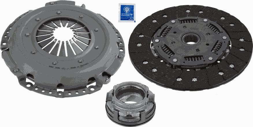 SACHS 3000 845 101 - Sajūga komplekts ps1.lv