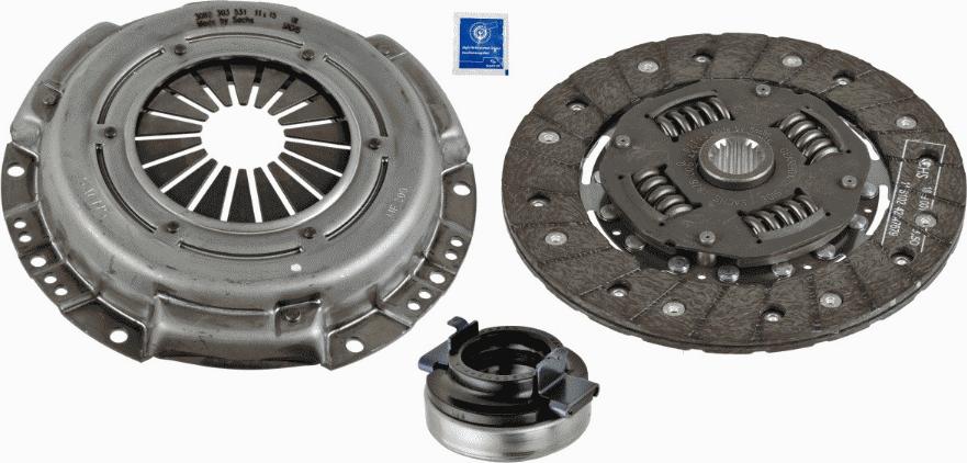 SACHS 3000 824 701 - Sajūga komplekts ps1.lv