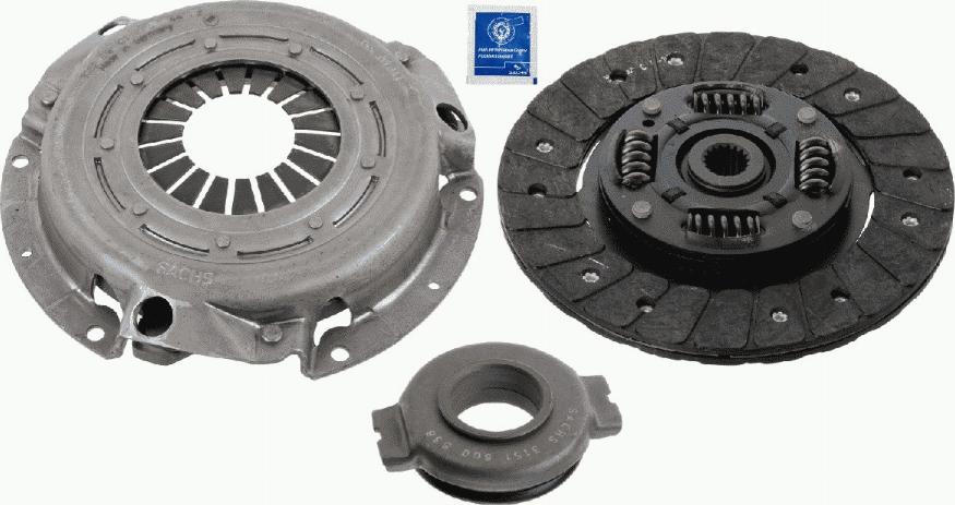 SACHS 3000 825 901 - Sajūga komplekts ps1.lv