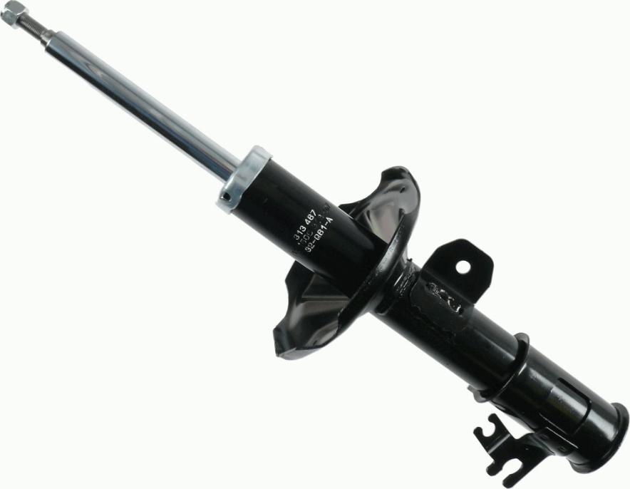 SACHS 313 467 - Amortizators ps1.lv