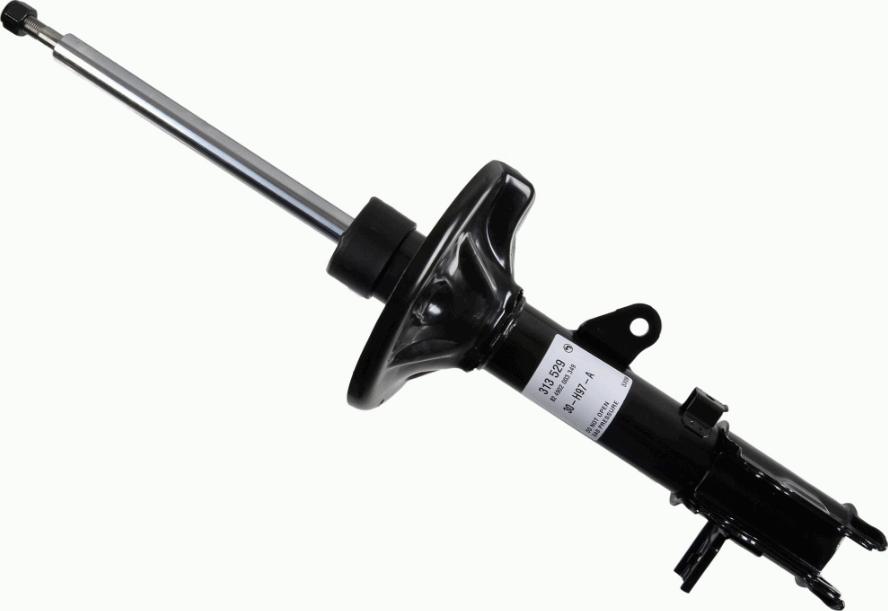 SACHS 313 529 - Amortizators ps1.lv