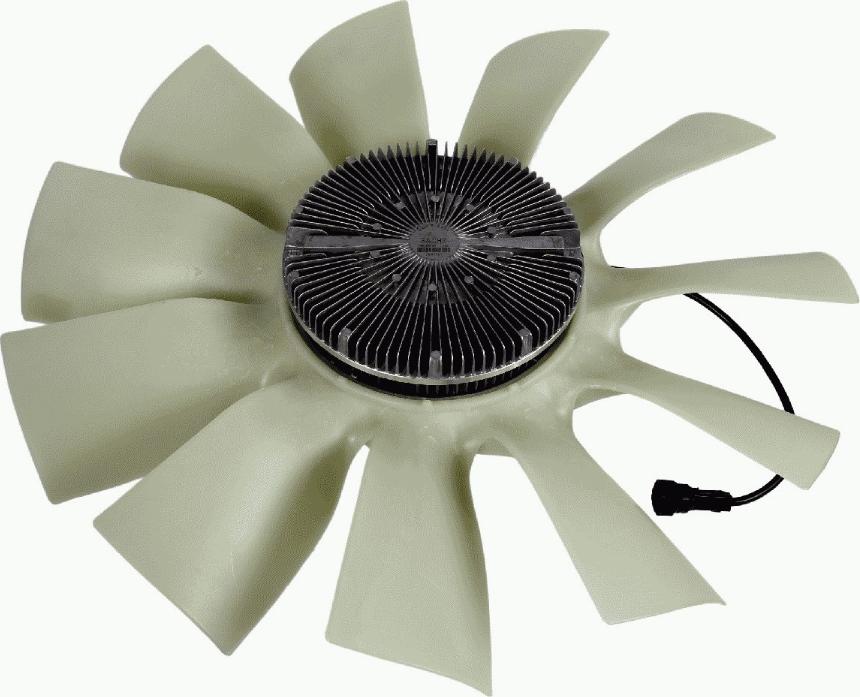 SACHS 2166 502 004 - Sajūgs, Radiatora ventilators ps1.lv