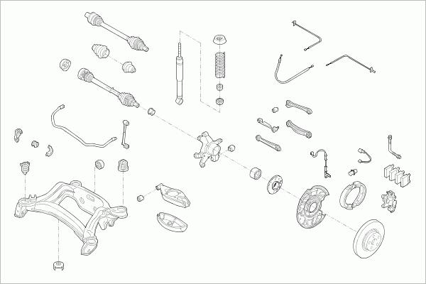 SACHS MERCE-C-KLA-RS016 - Stūres vadība ps1.lv