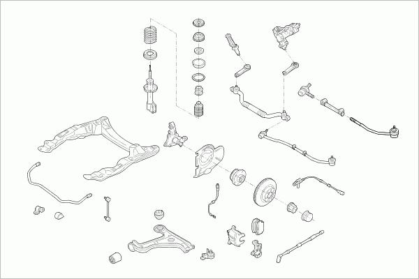 SACHS OPEL-OMEGA-FS023 - Stūres vadība ps1.lv