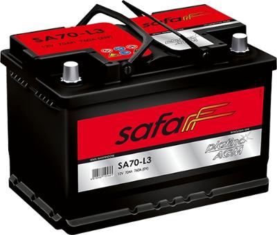 SAFA SA70-L3 - Startera akumulatoru baterija ps1.lv