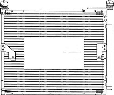 SAKURA Automotive 5271-9801 - Kondensators, Gaisa kond. sistēma ps1.lv