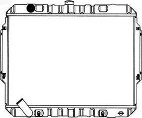 SAKURA Automotive 1321-0261 - Radiators, Motora dzesēšanas sistēma ps1.lv