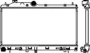 SAKURA Automotive 3421-8503 - Radiators, Motora dzesēšanas sistēma ps1.lv