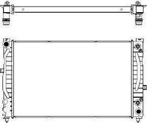 SAKURA Automotive 3061-1002 - Radiators, Motora dzesēšanas sistēma ps1.lv