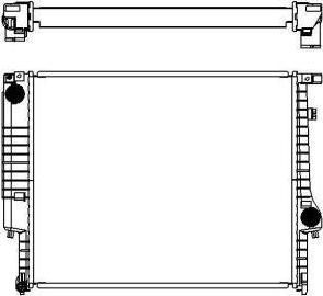 SAKURA Automotive 3011-1010 - Radiators, Motora dzesēšanas sistēma ps1.lv