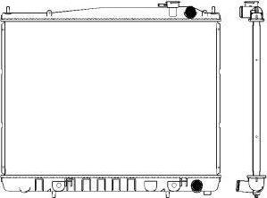 SAKURA Automotive 3341-1011 - Radiators, Motora dzesēšanas sistēma ps1.lv