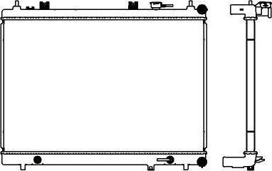 SAKURA Automotive 3341-8515 - Radiators, Motora dzesēšanas sistēma ps1.lv