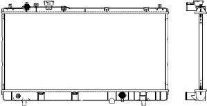 SAKURA Automotive 3301-1024 - Radiators, Motora dzesēšanas sistēma ps1.lv