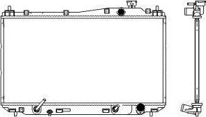 SAKURA Automotive 3211-1008 - Radiators, Motora dzesēšanas sistēma ps1.lv