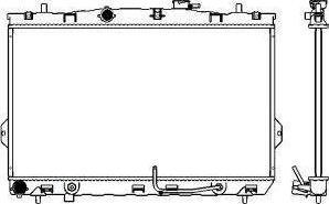 SAKURA Automotive 3221-1005 - Radiators, Motora dzesēšanas sistēma ps1.lv