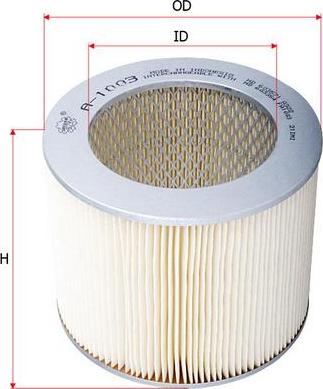 SAKURA Automotive A-1003 - Gaisa filtrs ps1.lv